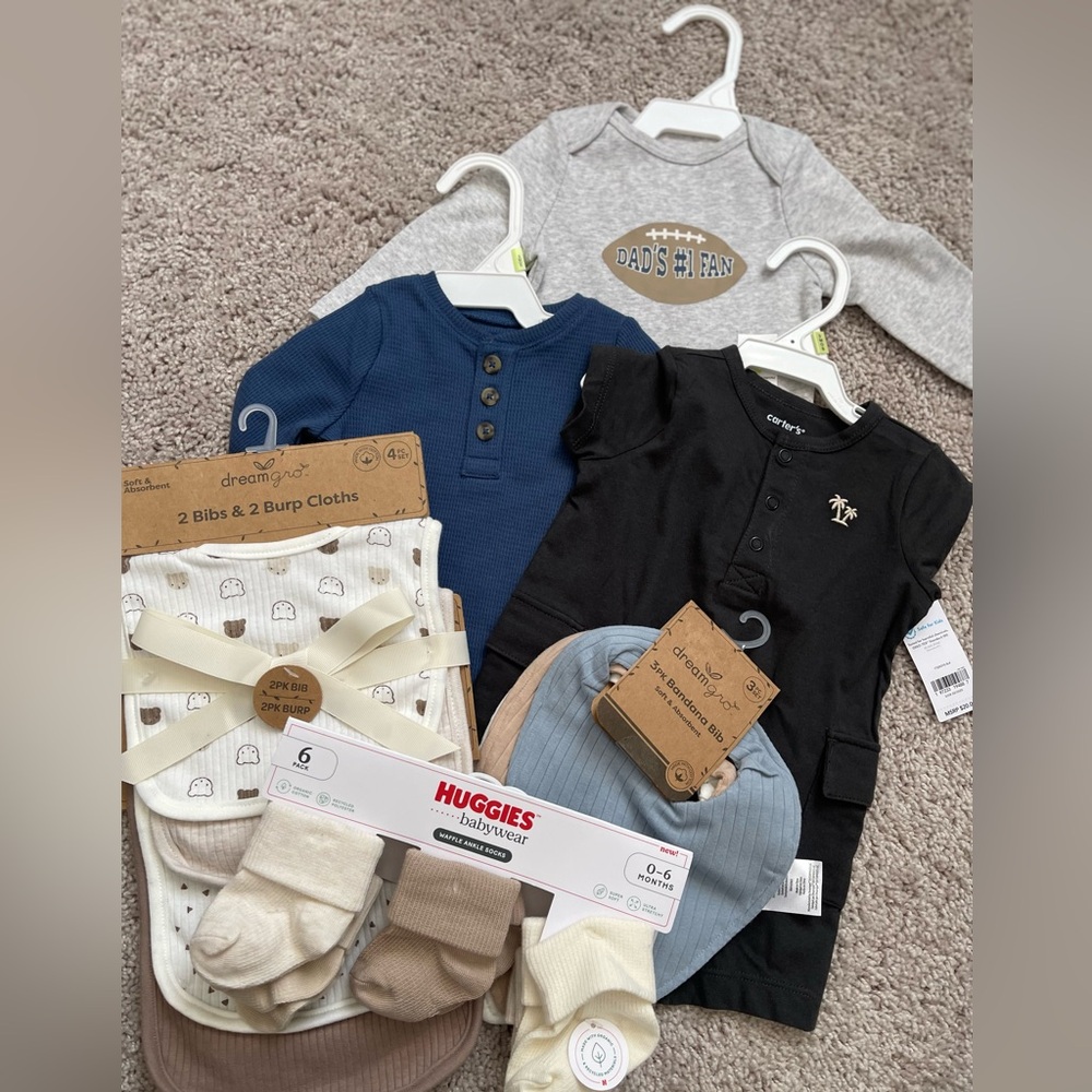 Baby Clothing and Accessories Set 3M